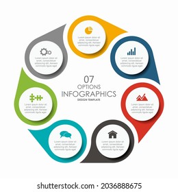 Infographic design template with place for your data. Vector illustration.