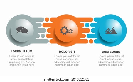 Infographic design template with place for your data. Vector illustration.