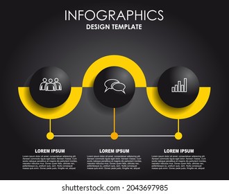 Infographic design template with place for your data. Vector illustration.