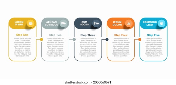 Infographic design template with place for your data. Vector illustration.