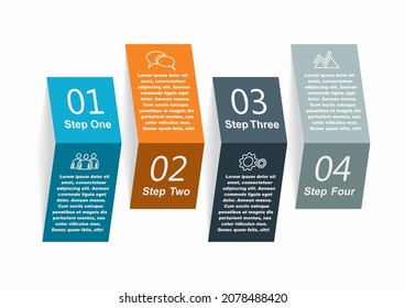 Infographic design template with place for your data. Vector illustration.