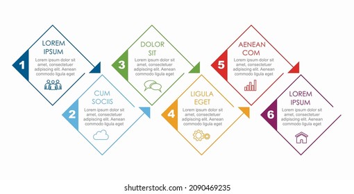 Plantilla de diseño infográfico con lugar para sus datos. Ilustración vectorial.