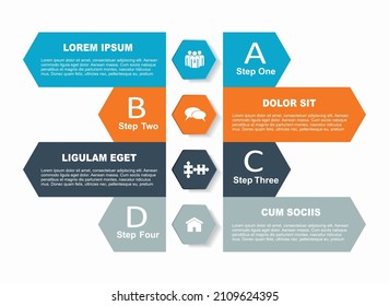 Infographic design template with place for your data. Vector illustration.