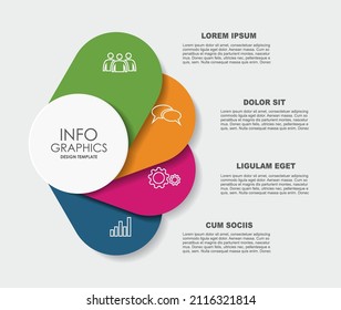 Infographic design template with place for your data. Vector illustration.
