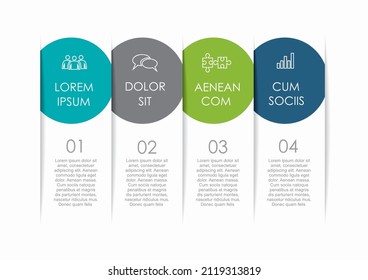 Infographic design template with place for your data. Vector illustration.
