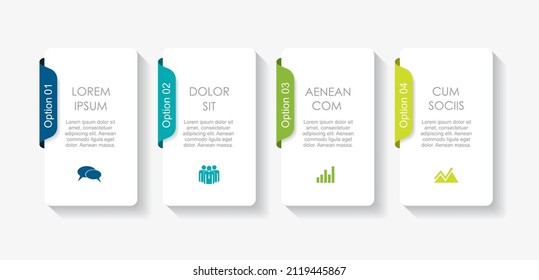 Infographic design template with place for your data. Vector illustration.
