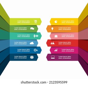 Infographic design template with place for your data. Vector illustration.