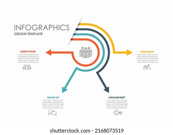 Infographic design template with place for your data. Vector illustration.