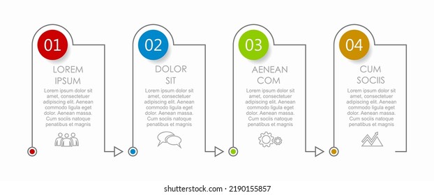 Infographic design template with place for your data. Vector illustration.