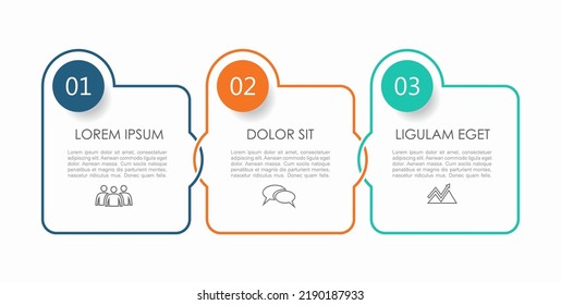 Plantilla de diseño infográfico con lugar para sus datos. Ilustración vectorial.