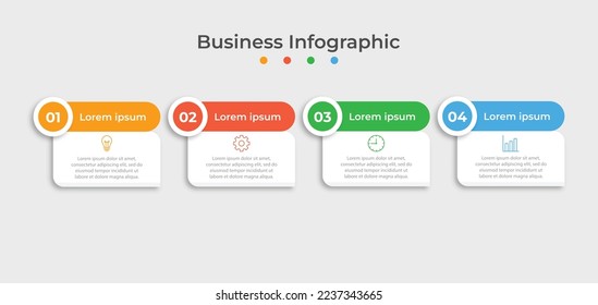 Infographic design template with place for your data. Vector illustration.