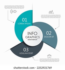 Infographic design template with place for your data. Vector illustration.