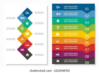 Infographic design template with place for your data. Vector illustration.