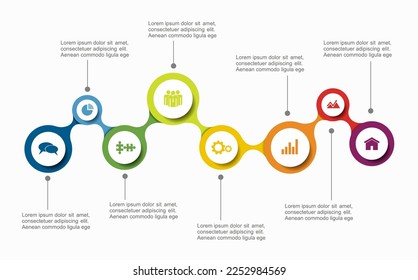 Infographic design template with place for your data. Vector illustration.