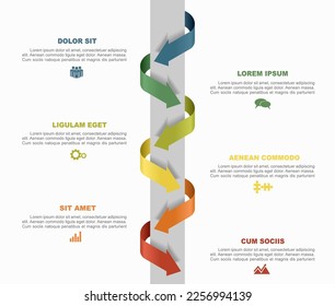 Infographic design template with place for your data. Vector illustration.