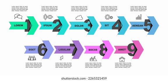 Infographic design template with place for your data. Vector illustration.