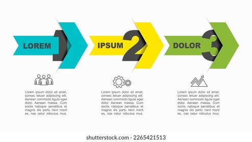 Infographic design template with place for your data. Vector illustration.
