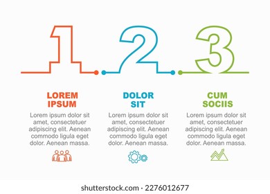 Infographic design template with place for your data. Vector illustration.
