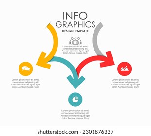 Infographic design template with place for your data. Vector illustration.