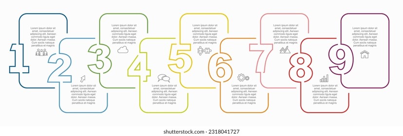 Infographic design template with place for your data. Vector illustration.