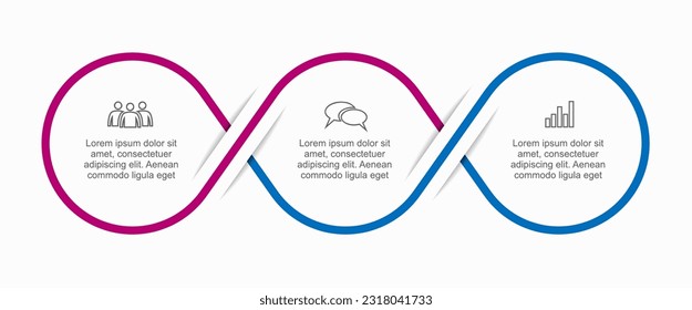 Infographic design template with place for your data. Vector illustration.