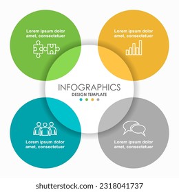 Infographic design template with place for your data. Vector illustration.