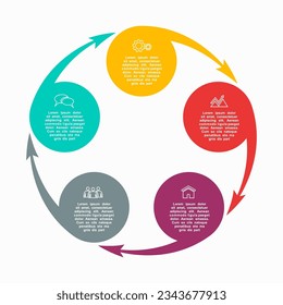 Infographic design template with place for your data. Vector illustration.