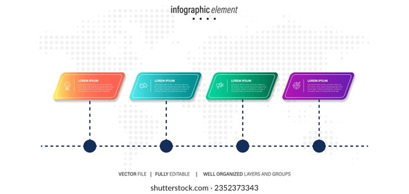 Infographic design template with place for your data. Vector illustration.

