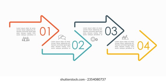 Infographic design template with place for your data. Vector illustration.