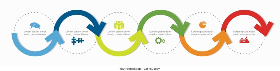 Infographic design template with place for your data. Vector illustration.