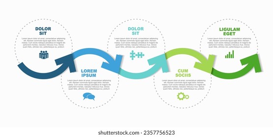 Infographic design template with place for your data. Vector illustration.