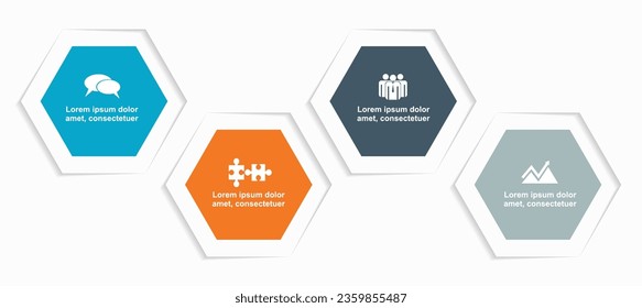 Infographic design template with place for your data. Vector illustration.