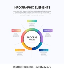 Infographic design template with place for your data. Vector illustration.