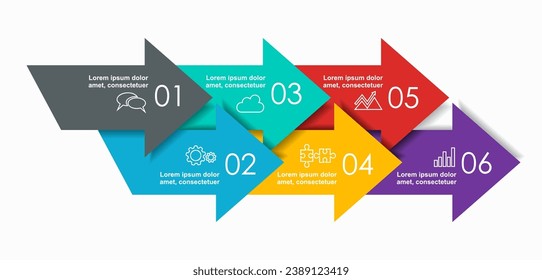 Infographic design template with place for your data. Vector illustration.