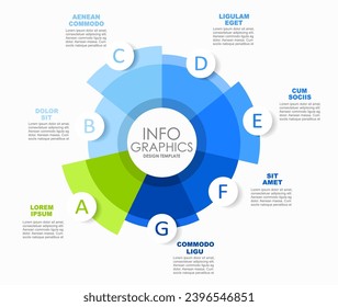 Infographic design template with place for your data. Vector illustration.