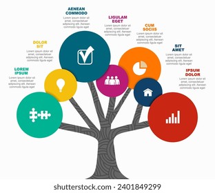 Infographic design template with place for your data. Vector illustration.