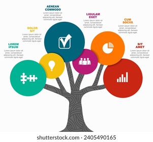 Infographic design template with place for your data. Vector illustration.