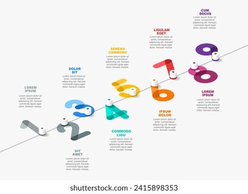 Infographic design template with place for your data. Vector illustration.