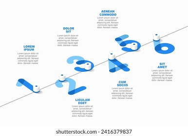 Infographic design template with place for your data. Vector illustration.