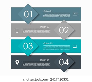 Infographic design template with place for your data. Vector illustration.