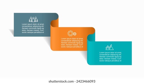 Infographic design template with place for your data. Vector illustration.