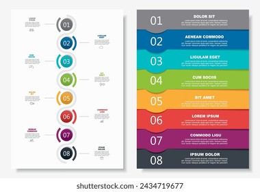 Infographic design template with place for your data. Vector illustration.