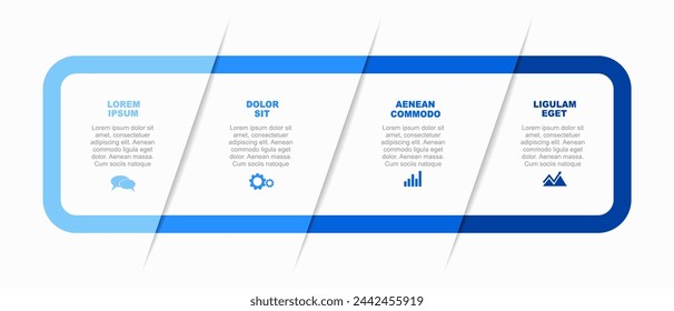 Infographic design template with place for your data. Vector illustration.