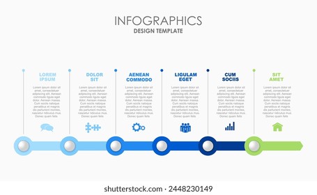 Infographic design template with place for your data. Vector illustration.