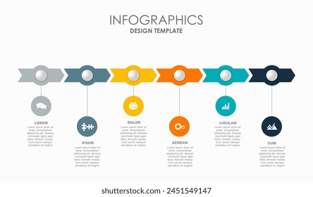 Infographic design template with place for your data. Vector illustration.