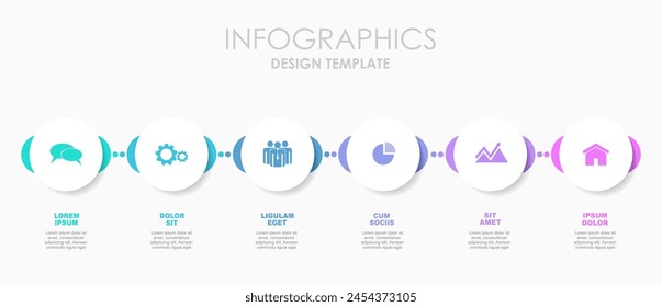 Infographic design template with place for your data. Vector illustration.