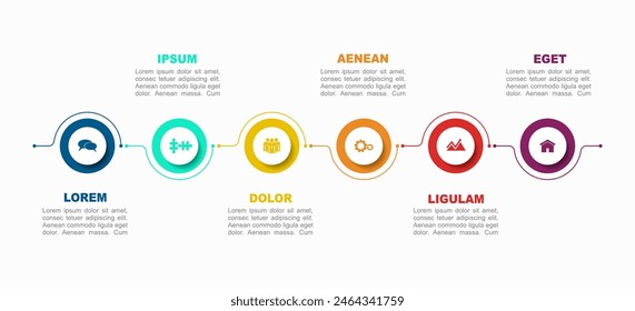 Infographic design template with place for your data. Vector illustration.