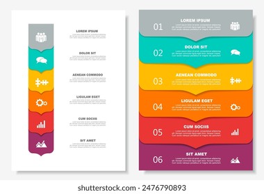 Infographic design template with place for your data. Vector illustration.