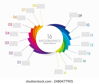 Infographic design template with place for your data. Vector illustration.