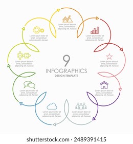 Infographic design template with place for your data. Vector illustration.